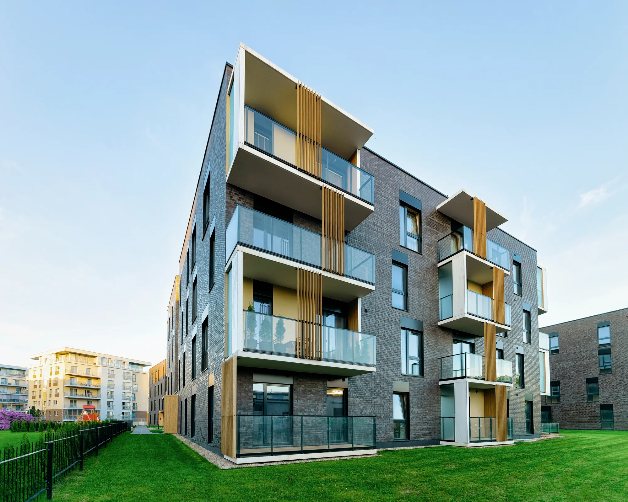 Immeuble en copropriété moderne